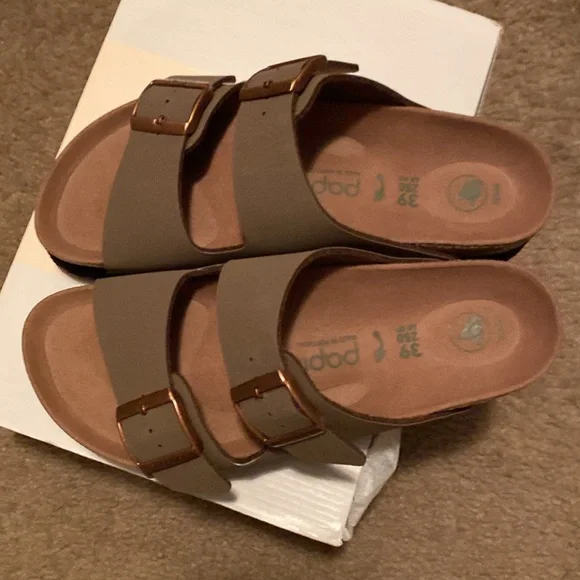 papillo  Arizona Grooved bottom platform NWB size 39N Mocca - Picture 2 of 9